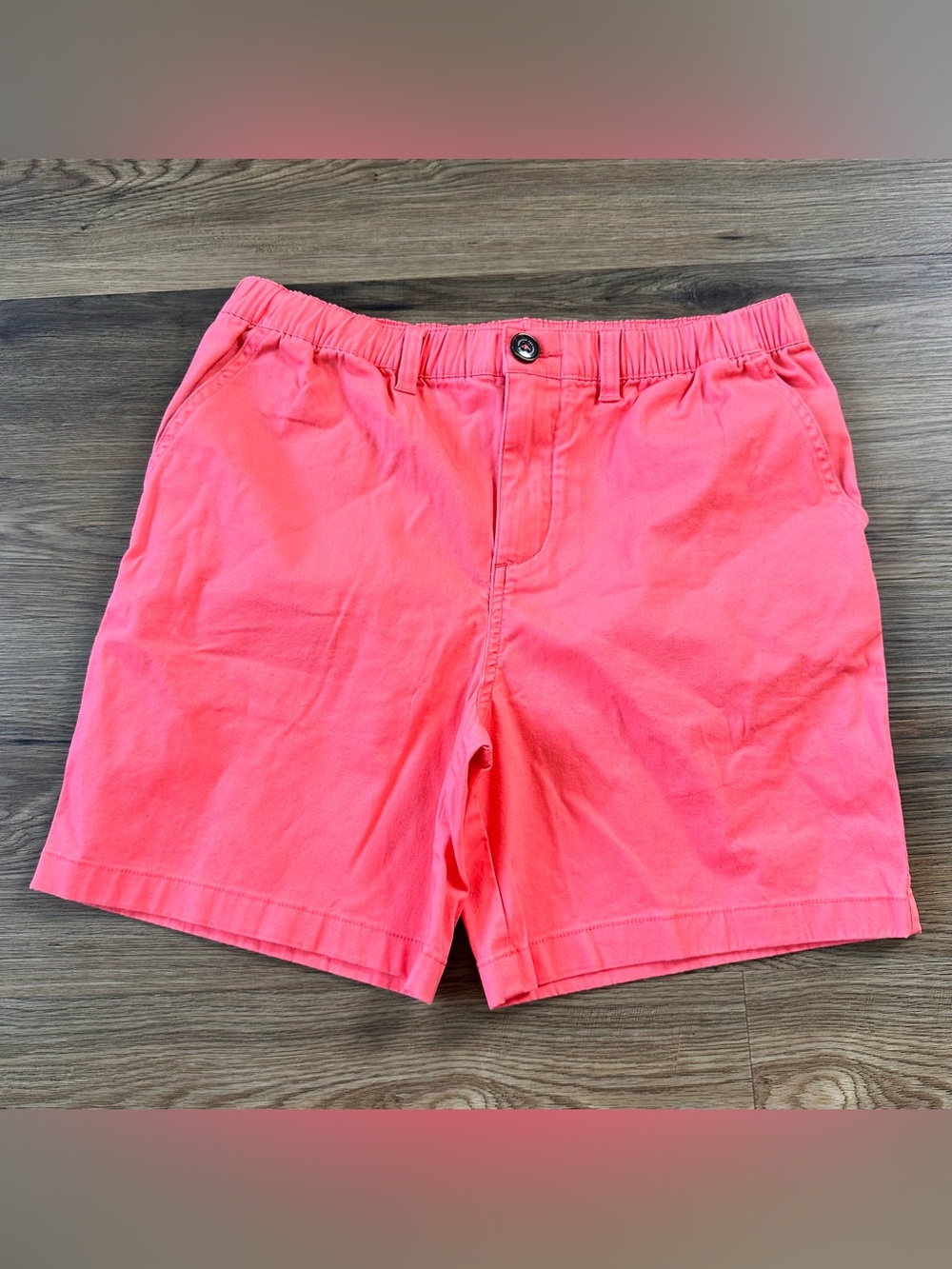 Chubbies Shorts Youth Large Originals Preppy Casual Beach Outdoor Coral Pink 6”